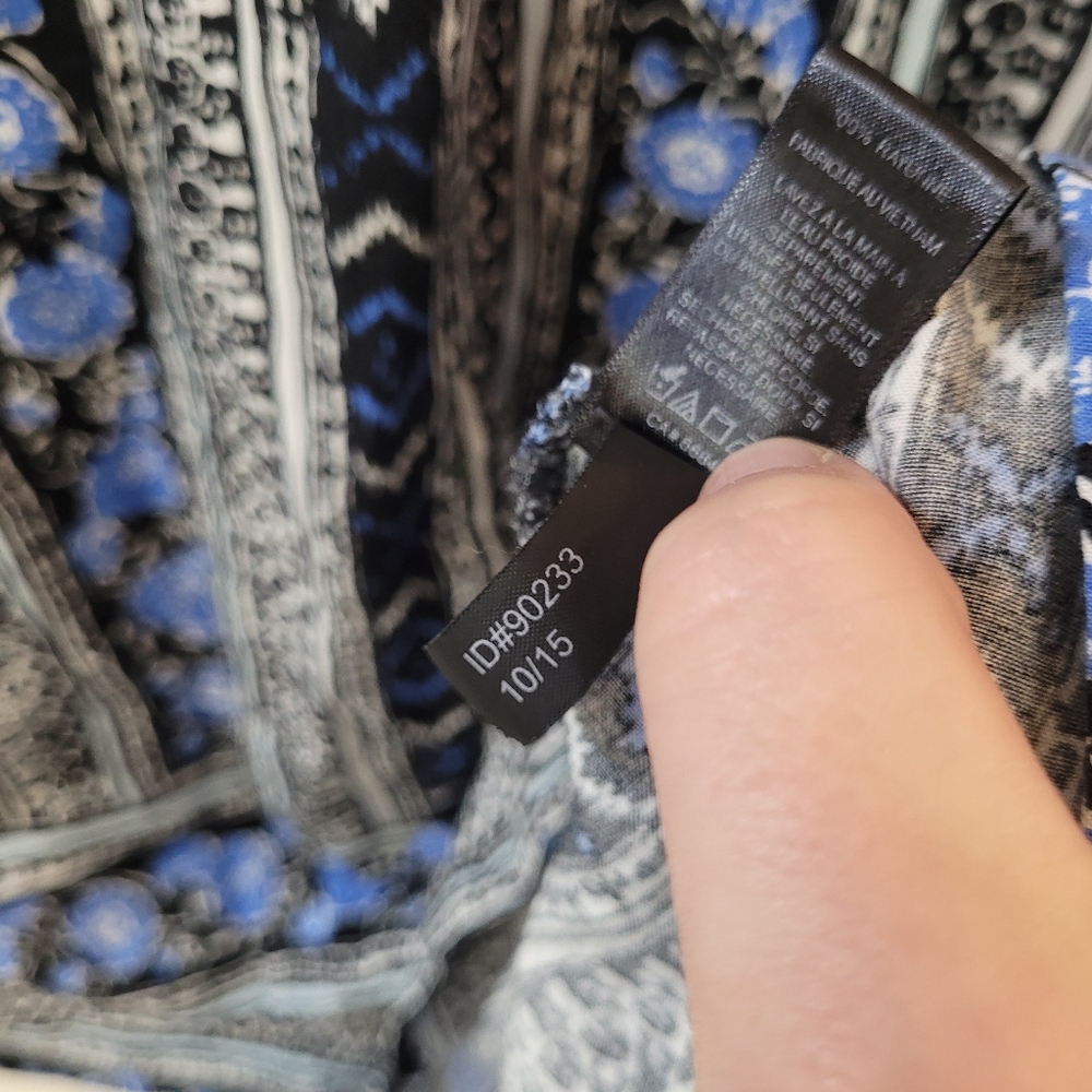 Express Split Neck Drawstring Tunic Top Mini Dres… - image 7